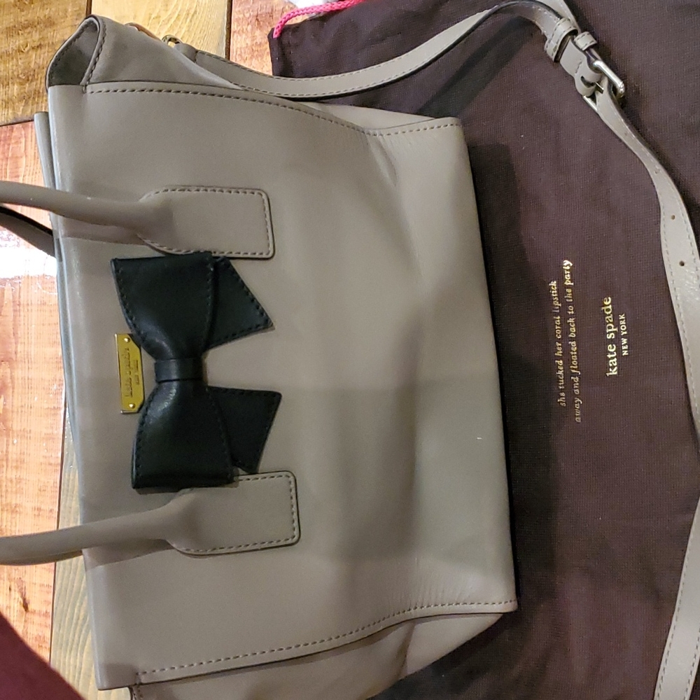 Kat Spade purse with Black bow